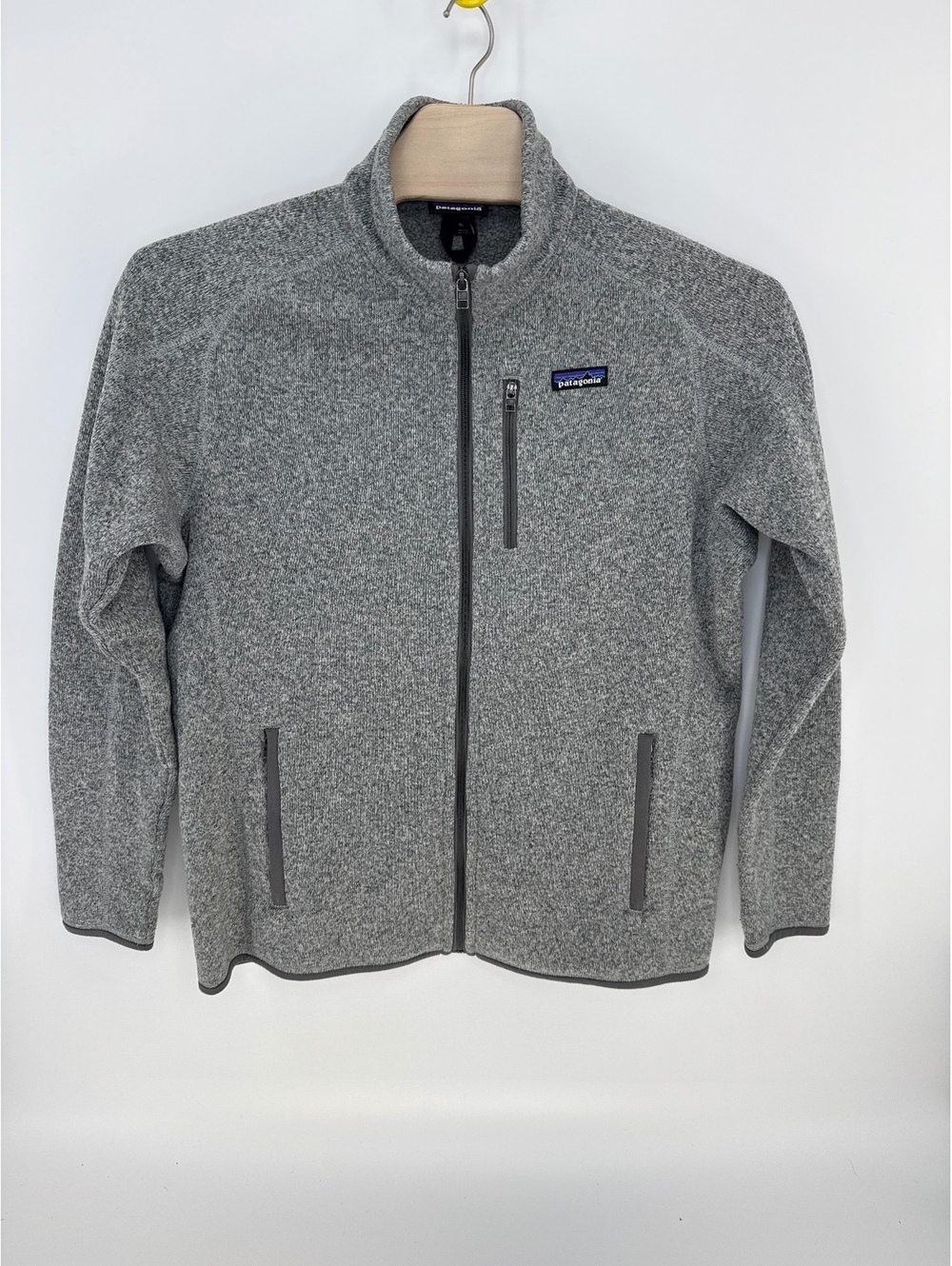 Patagonia Men's Gray Full-Zip Fleece Jacket XL
